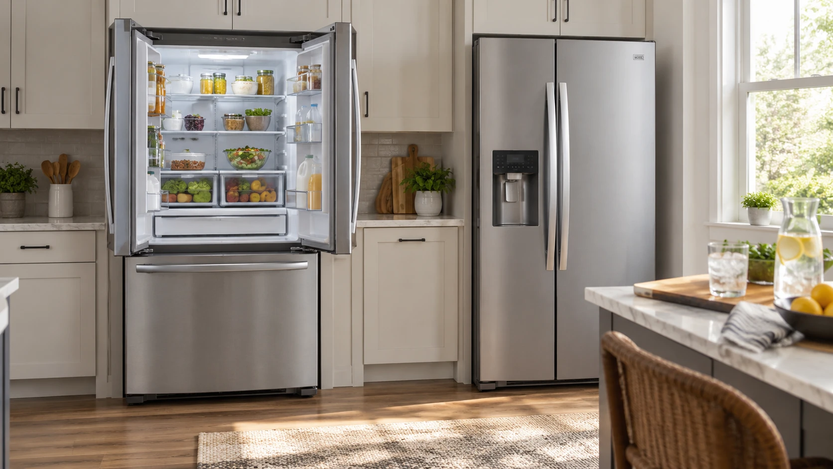 For LG LFCC22426S counter-depth refrigerator, consider ice access, water dispensing, compartment shape, kitchen fit, filters, and daily upkeep.