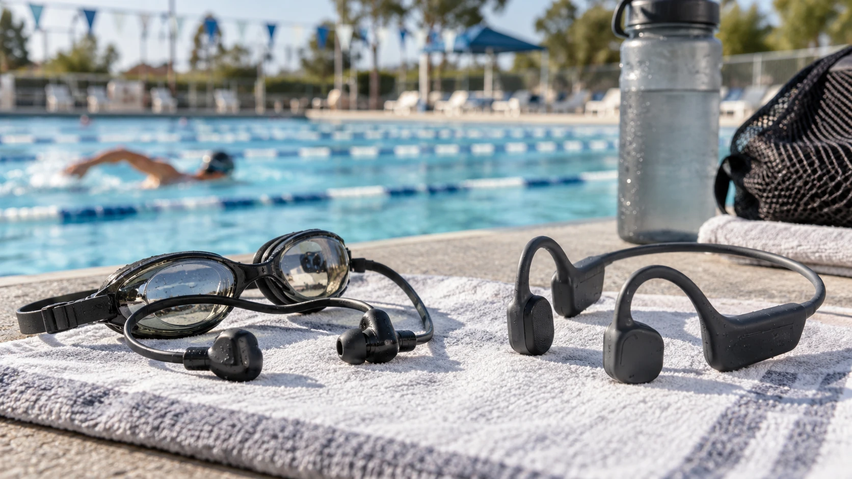 For H2O Audio Interval Surge S+ swimming earbuds, consider fit, goggle mounting, onboard music, water claims, battery life, and source-device checks.