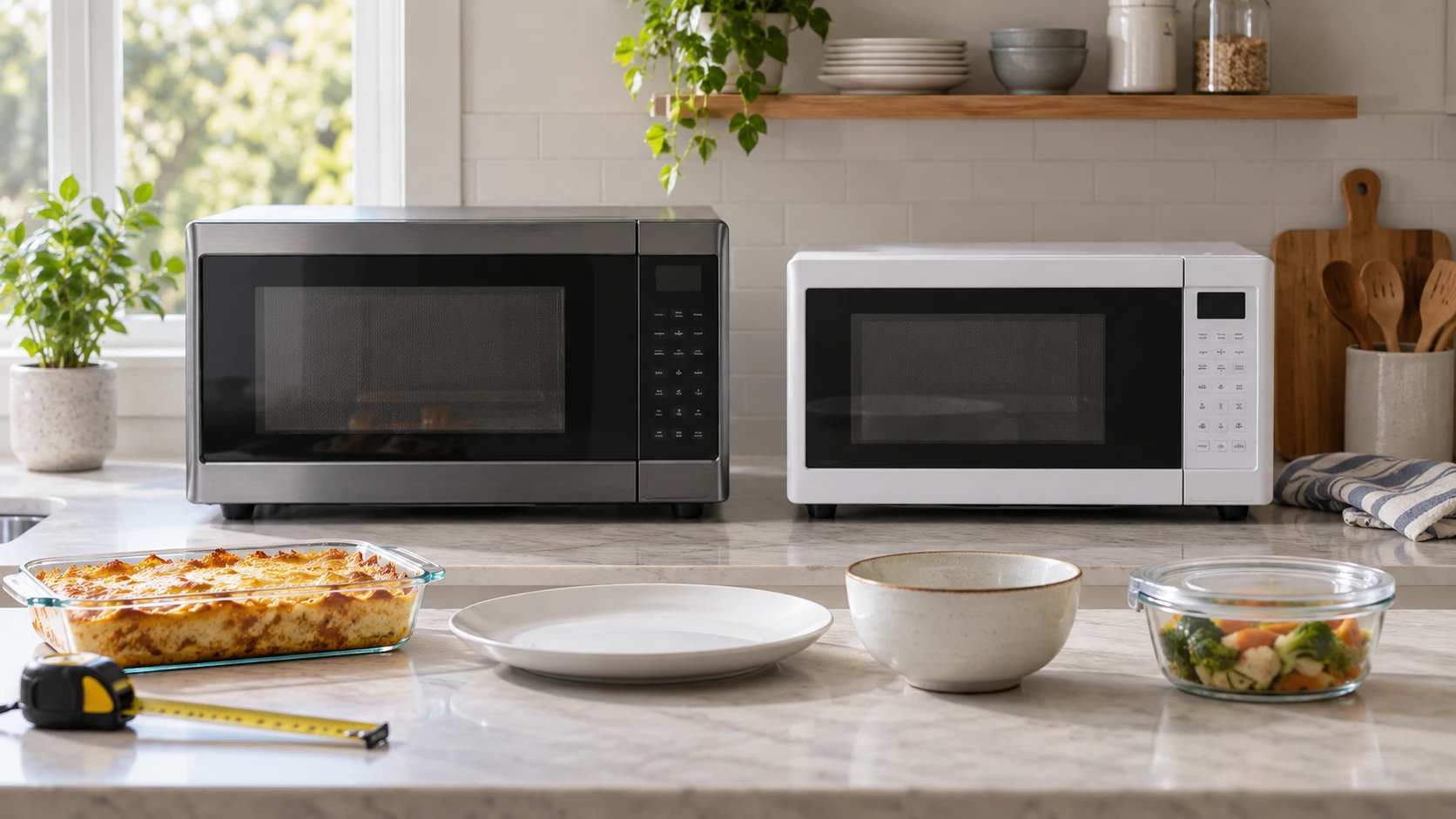 For Panasonic NN-SN74PB inverter microwave, weigh dish fit, sensor programs, power controls, defrosting, installation dimensions, and saved price.
