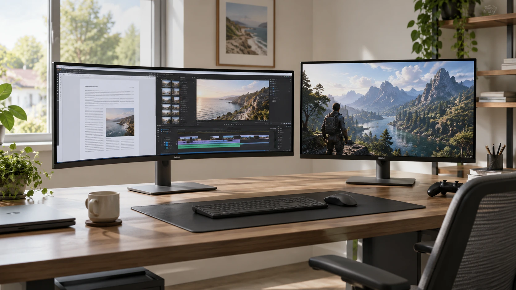 Choosing Dell Plus S3425DW ultrawide monitor means weighing ultrawide workspace versus 4K OLED detail, connections and power.