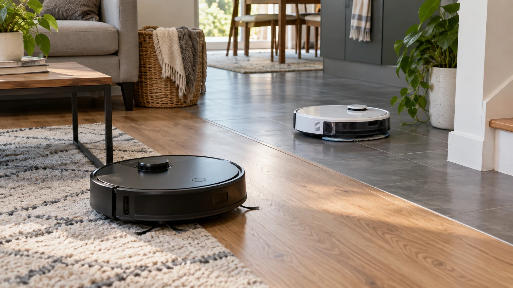 For MAMNV BR151 vacuum and mop, consider app controls, navigation claims, mopping details, room boundaries, runtime, and saved price.