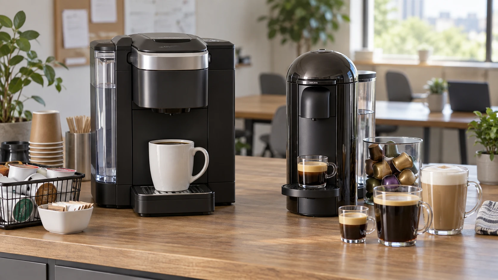 For Keurig K-2500 coffee maker, consider cup sizes, reservoir evidence, capsules, shared use, and cleaning.