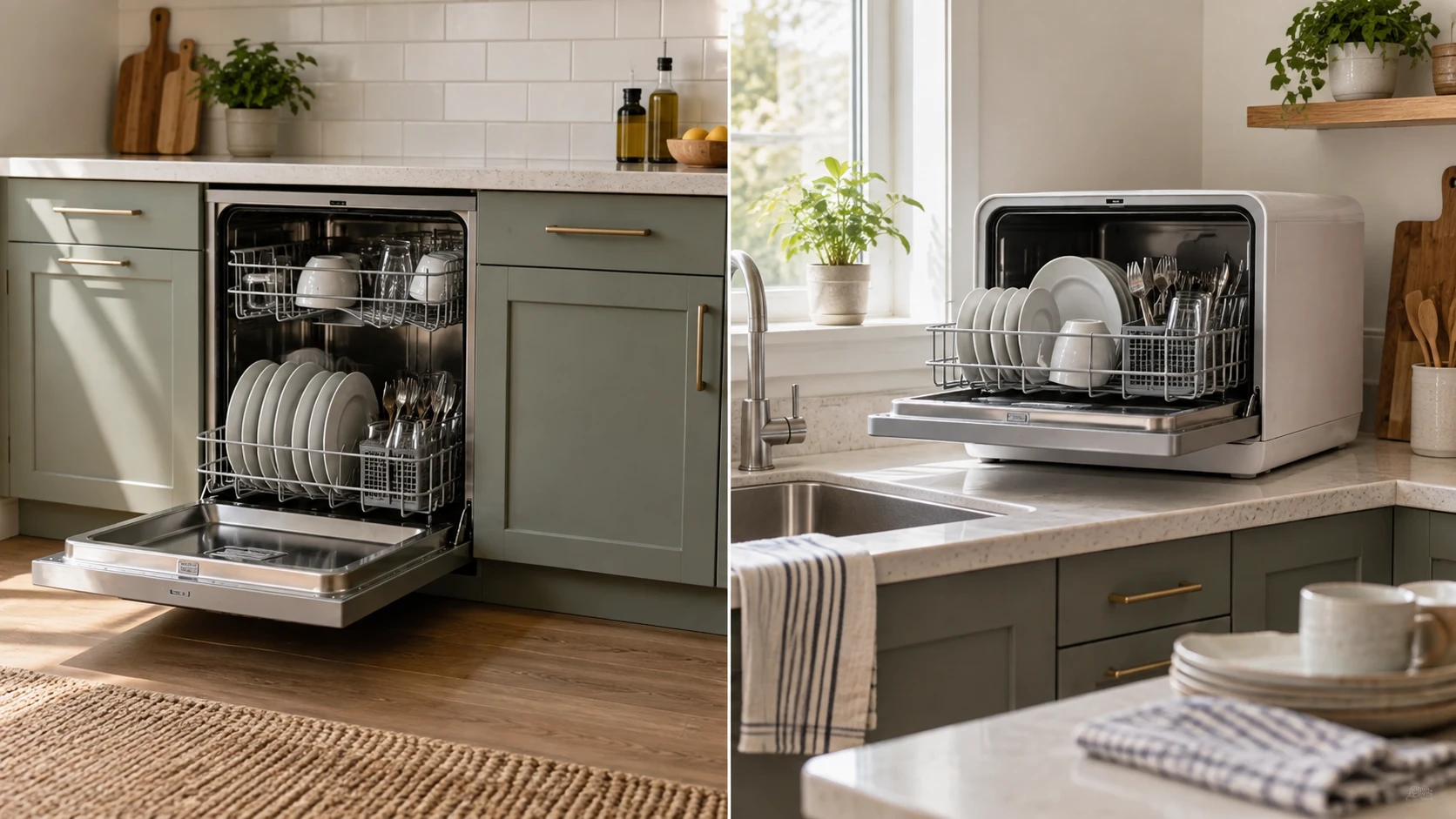 For Midea MDF18A1ABB built-in dishwasher, consider installation, dish capacity, cycles, noise claims, and daily kitchen use.