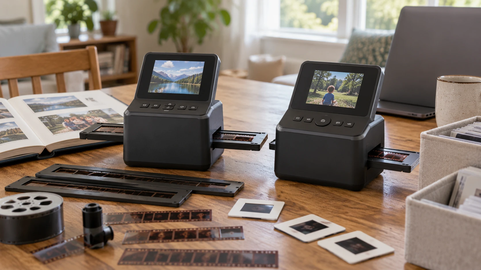 For Magnasonic FS70NT01 film scanner, consider supported film formats, trays, capture resolution, storage, and transfer for family negatives.