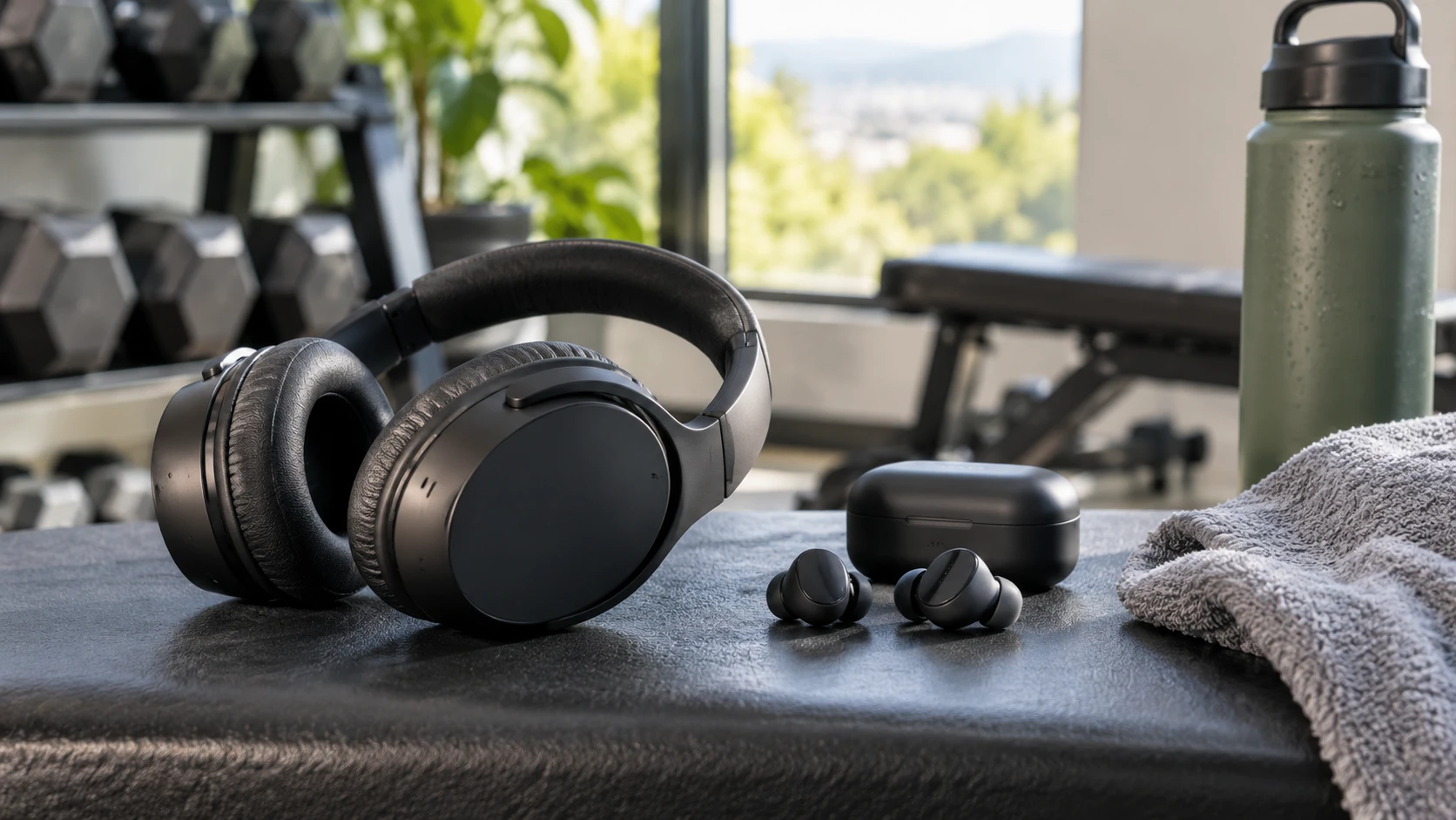 For TREBLAB Z2 workout headphones, weigh fit, IPX rating, ANC, ambient mode, battery units, and wired fallback.