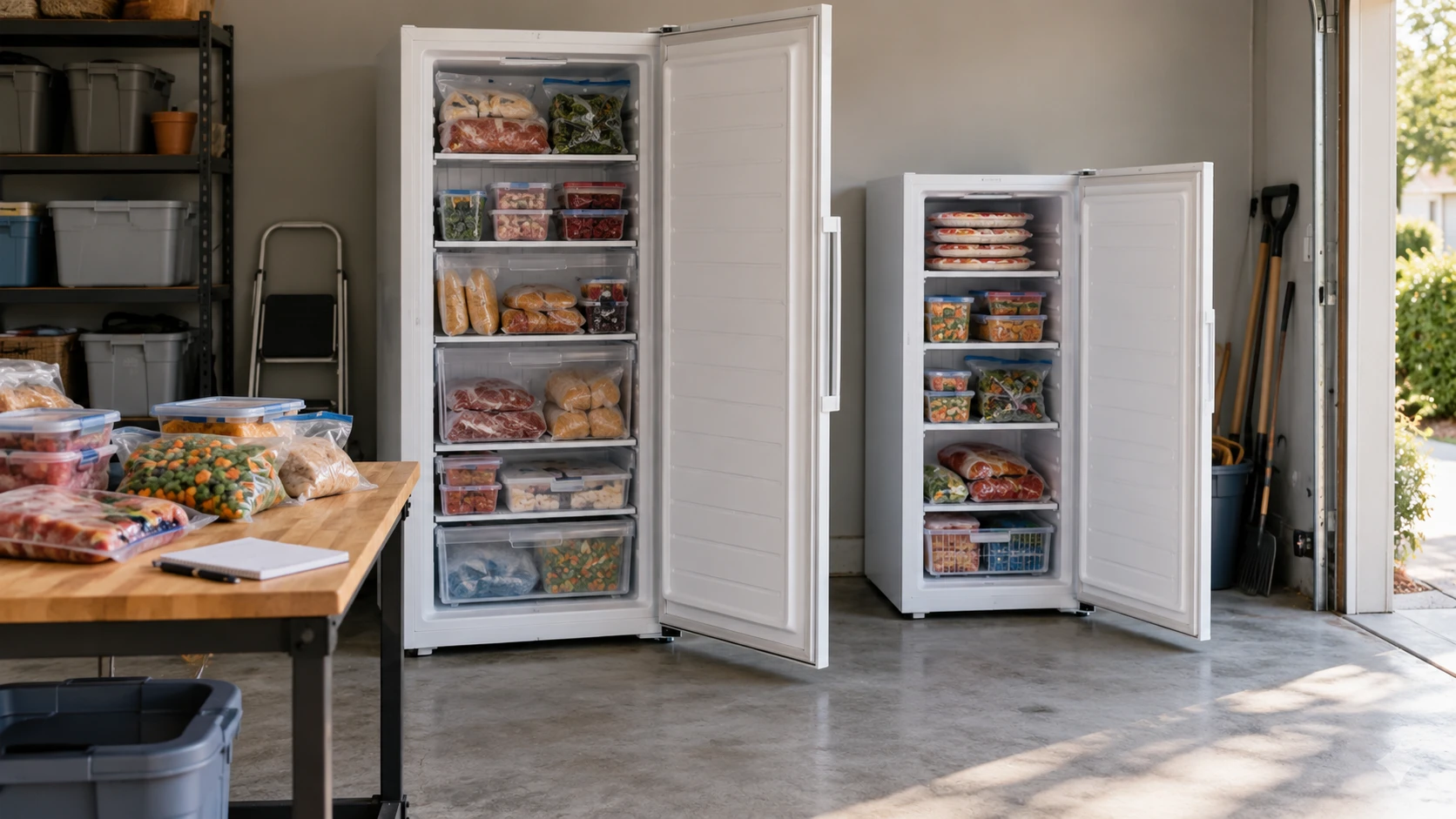 For Upstreman UF212 convertible upright freezer, weigh shelf layout, door clearance, temperature control, frost upkeep, and storage planning.