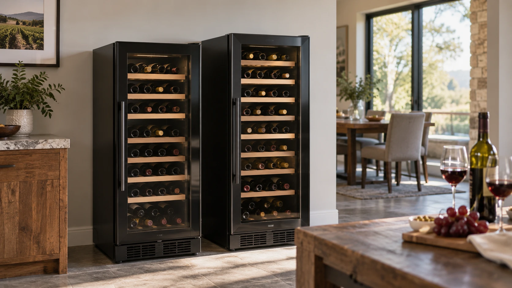 Choosing Barara King 33-bottle wine refrigerator means weighing bottle capacity, temperature control, alarms and placement.