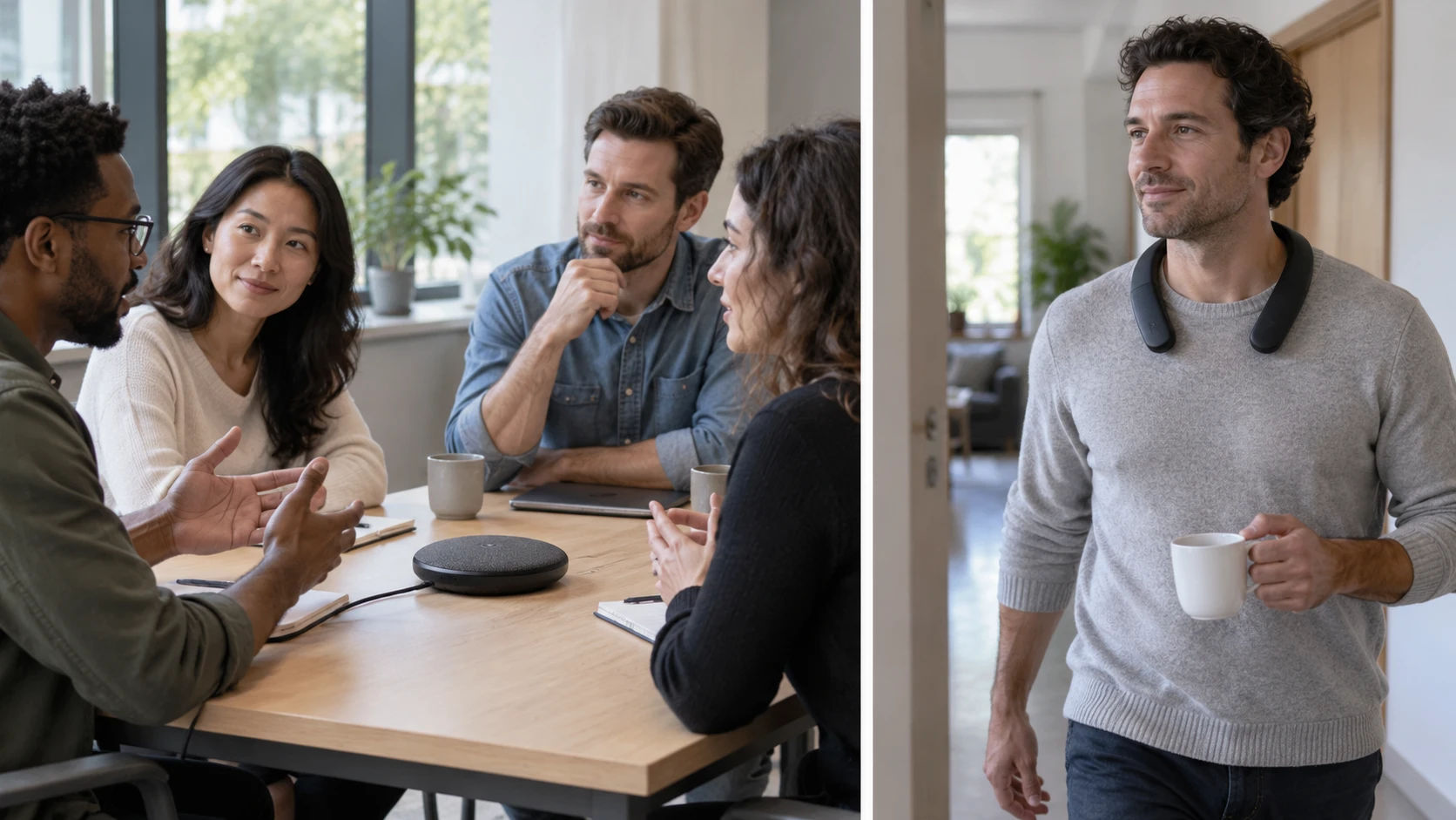 For Lemorele M4 conference speakerphone, consider microphones, pairing, wired connection, mute access, battery claims, and call setup.