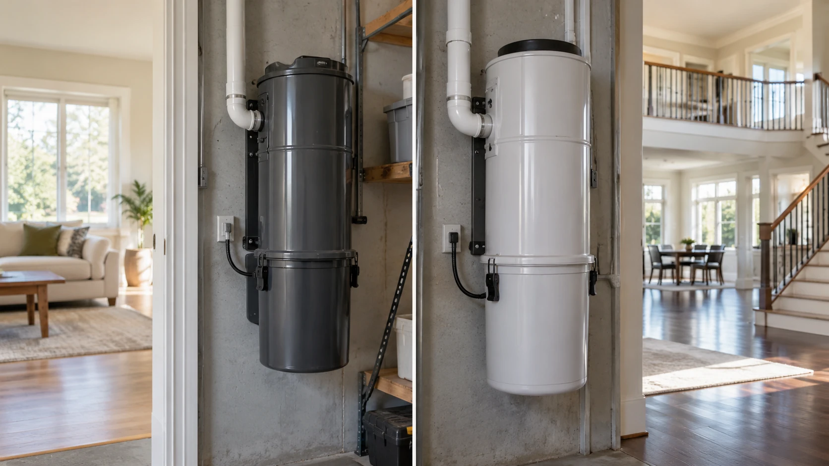 Choosing Allegro MU4101 central vacuum means weighing coverage claims, airflow, filtration, mounting and warranty.