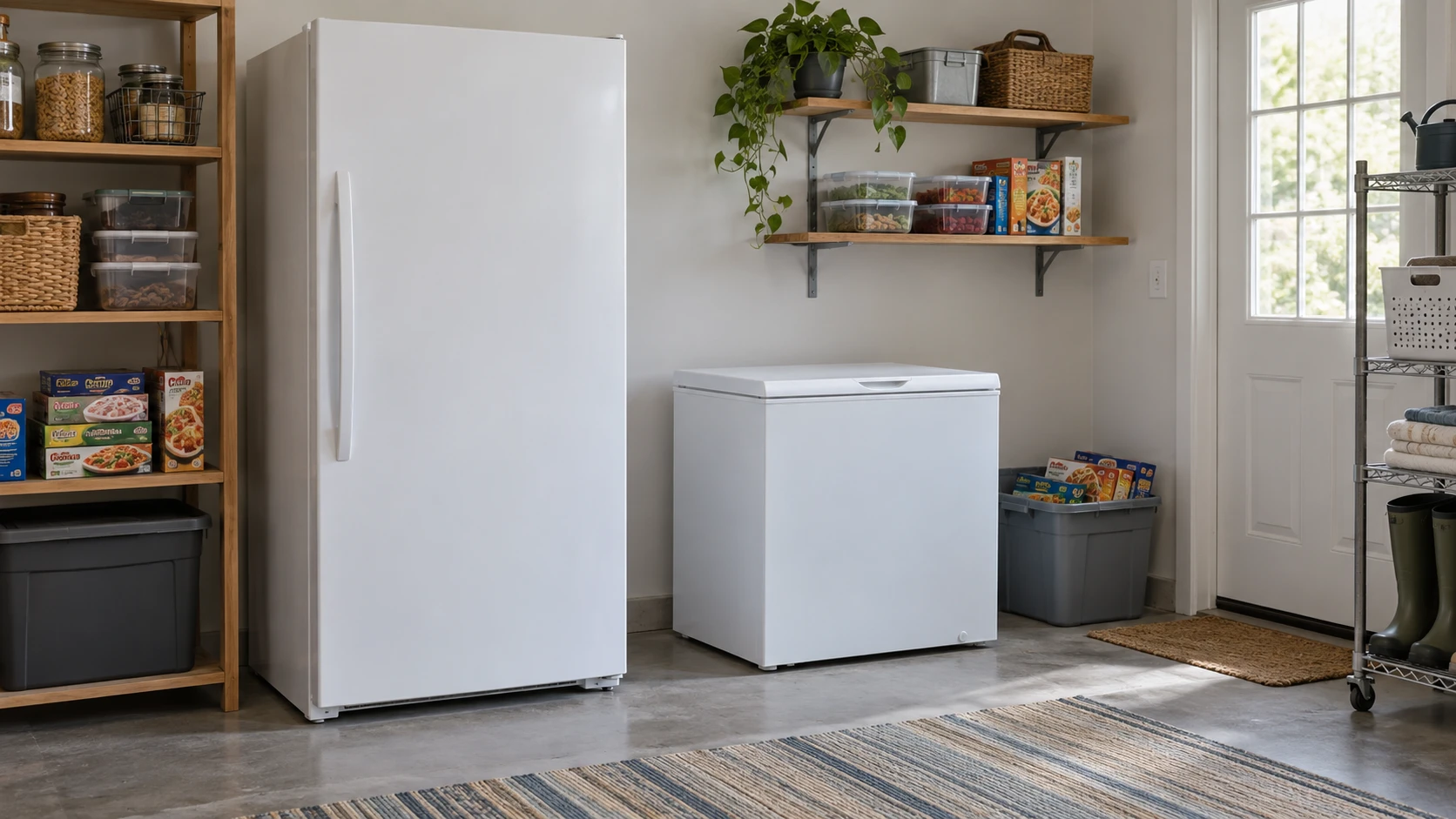 Choosing Element 21-cu-ft convertible upright freezer means weighing upright capacity versus compact chest access and placement.
