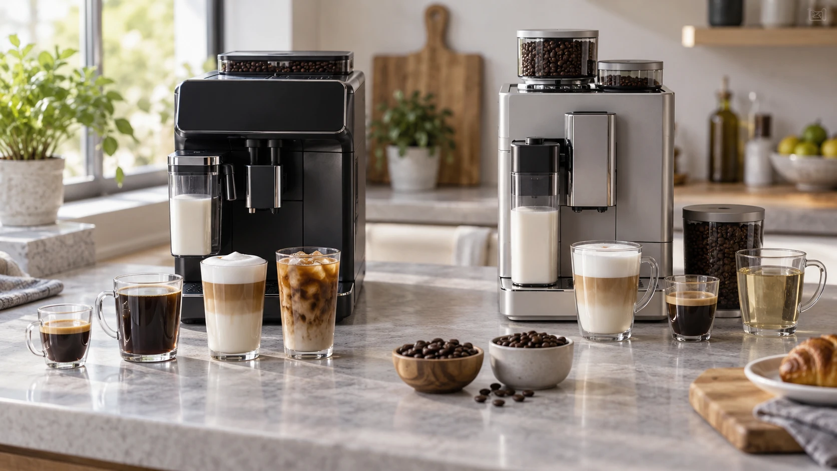 For Philips 3300 LatteGo automatic espresso machine, weigh drink menus, beans, milk cleanup, saved settings, iced recipes, routine care, and price history.