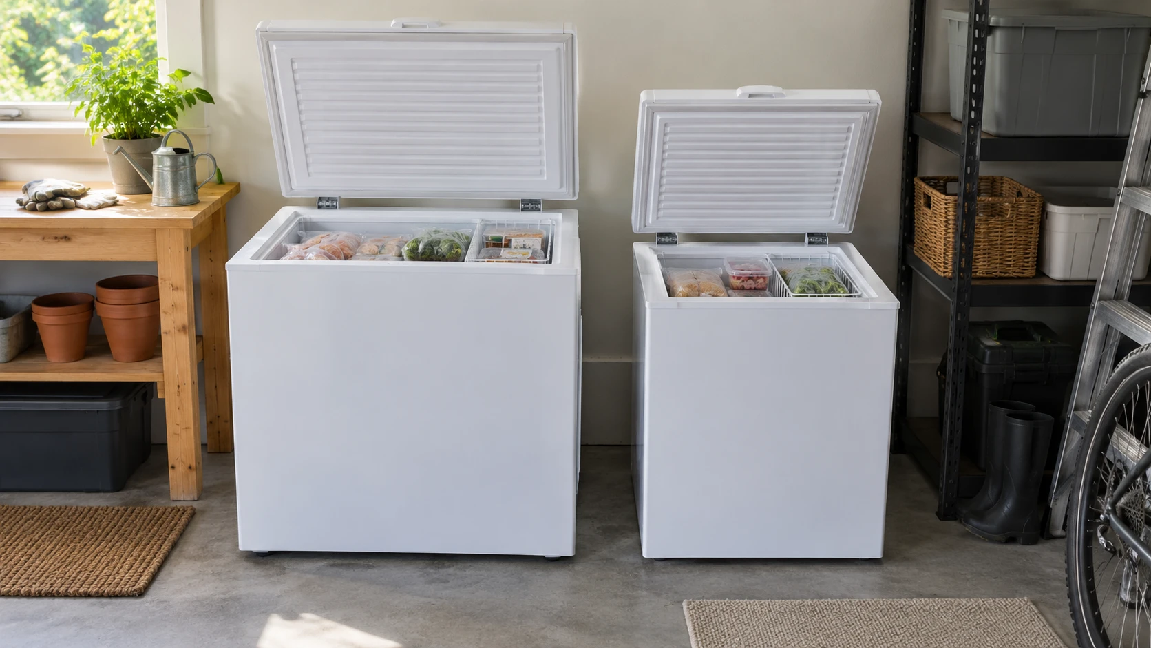 Choosing Costway HCST10112 chest freezer means weighing capacity, garage temperature claims, baskets and lid clearance.