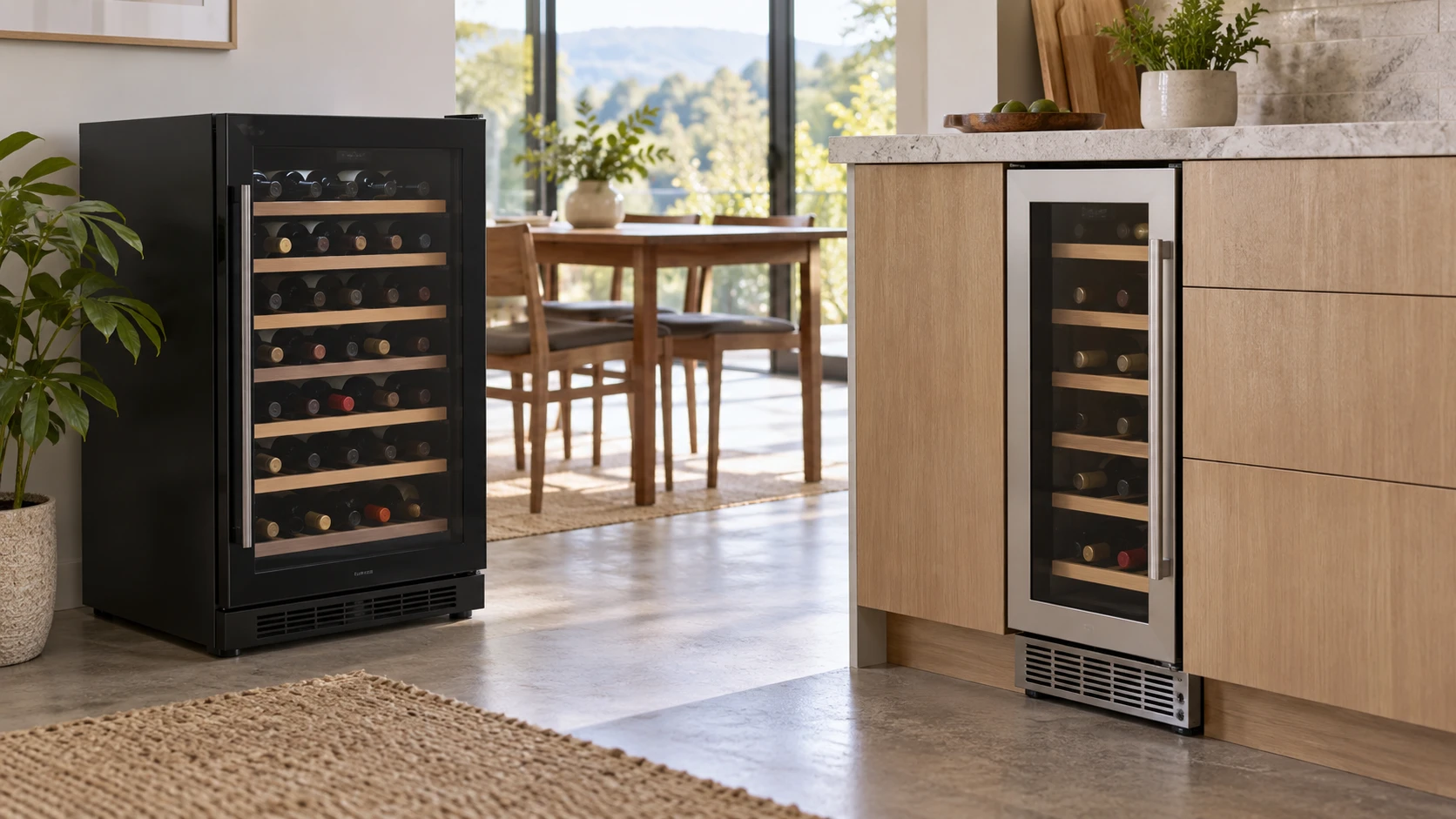 For Premium Levella PWC337KB wine cooler, weigh alarm behavior, cabinet fit, controls, shelving, and upkeep.