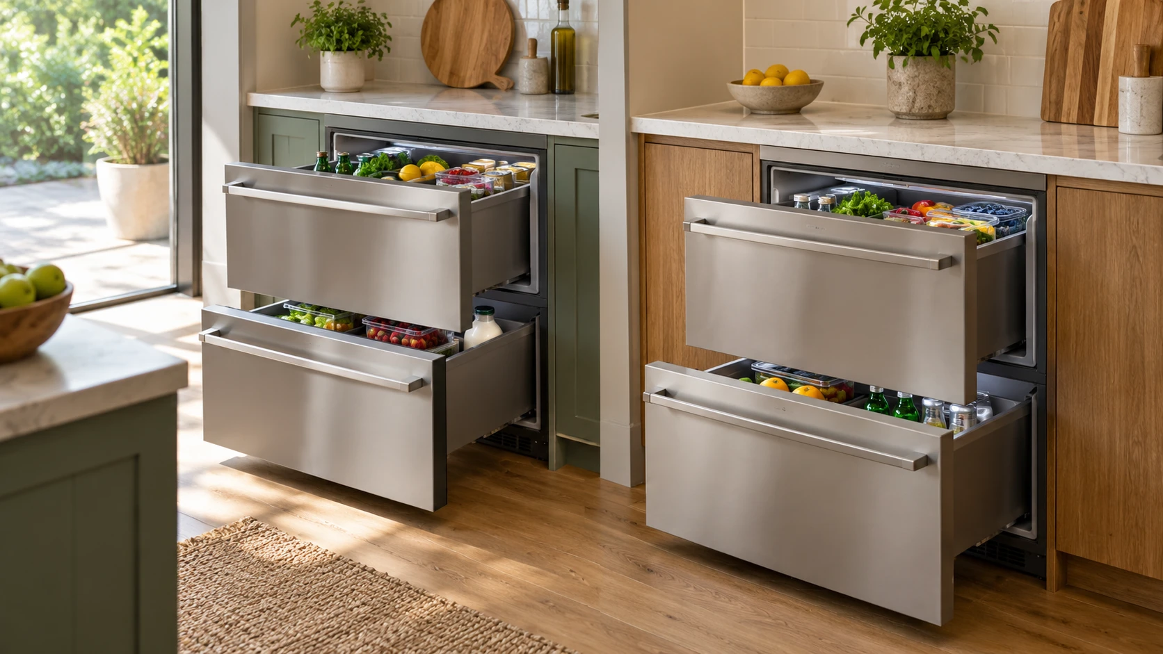 Choosing Cafe CDE06RP3ND1 refrigerated drawer means weighing drawer capacity, cutout, temperature range and access.