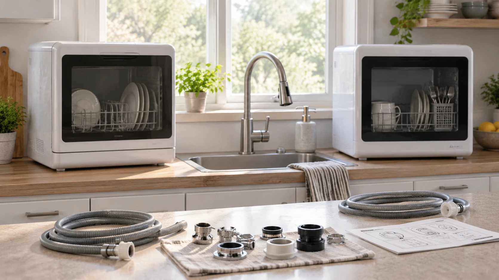 For Fetcoi countertop dishwasher, consider faucet fittings, counter space, cycle choices, drying, and the details to verify before ordering.