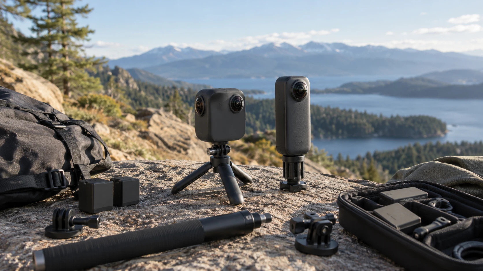 For GoPro MAX 360 2025 camera kit, consider listed capture modes, mounting, included storage, battery planning, and field editing workflow.