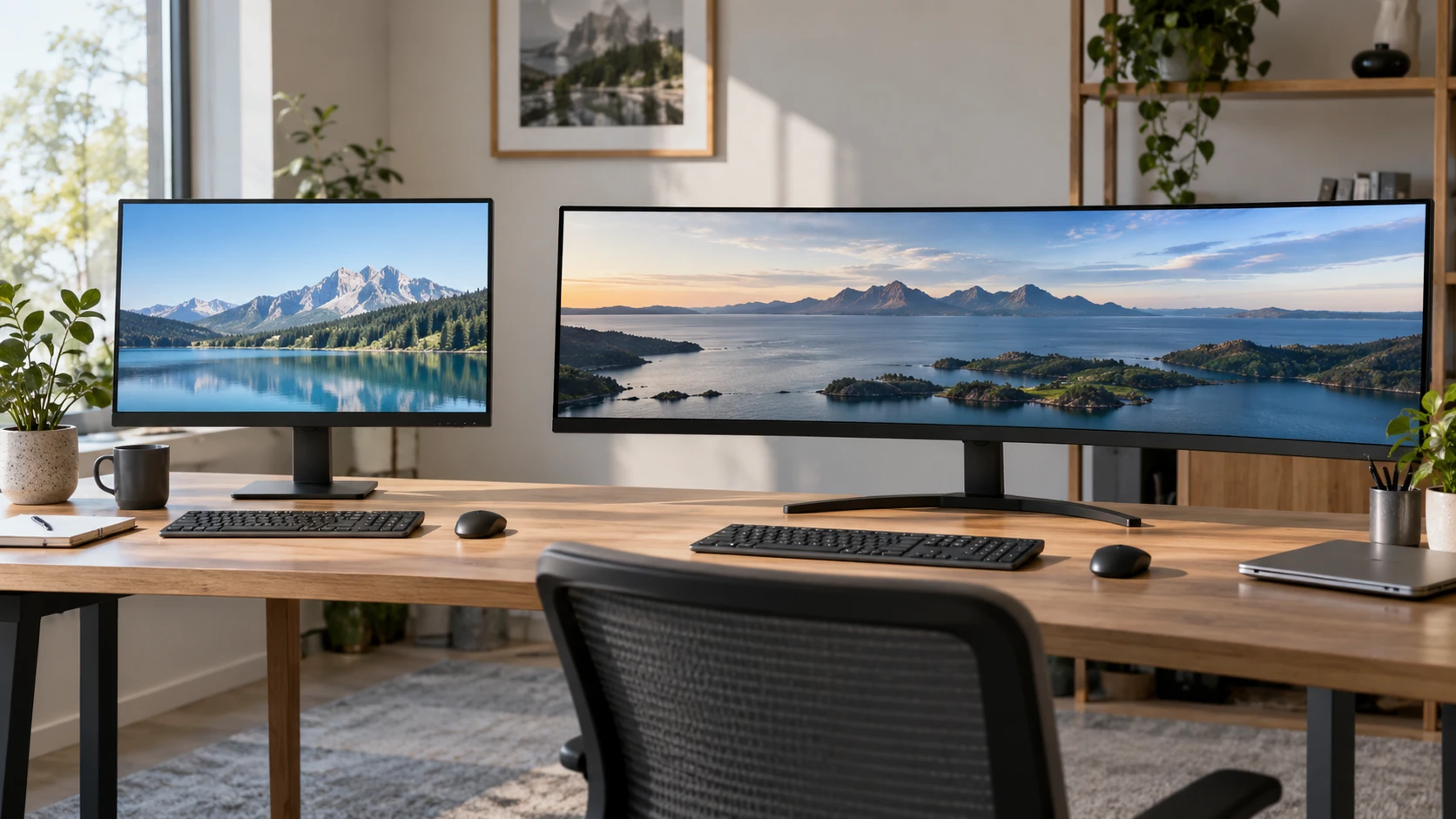 For NEC MultiSync EA241F-BK monitor, consider desk size, source connections, power, mounting, and stated screen specs.