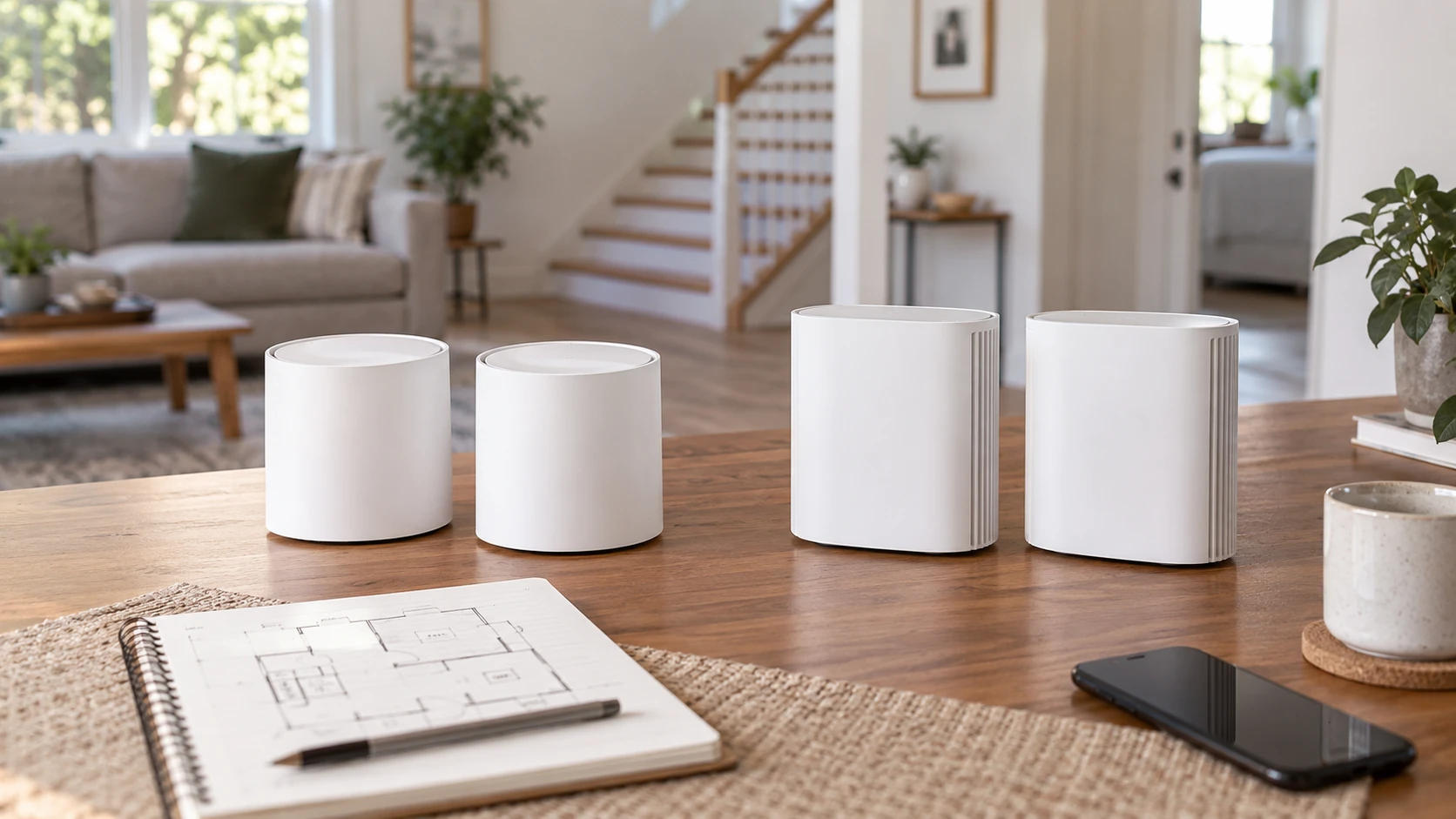For TP-Link Deco X55 two-pack mesh system, weigh coverage claims, Ethernet backhaul, band labels, refurbished contents, home placement, and saved prices.