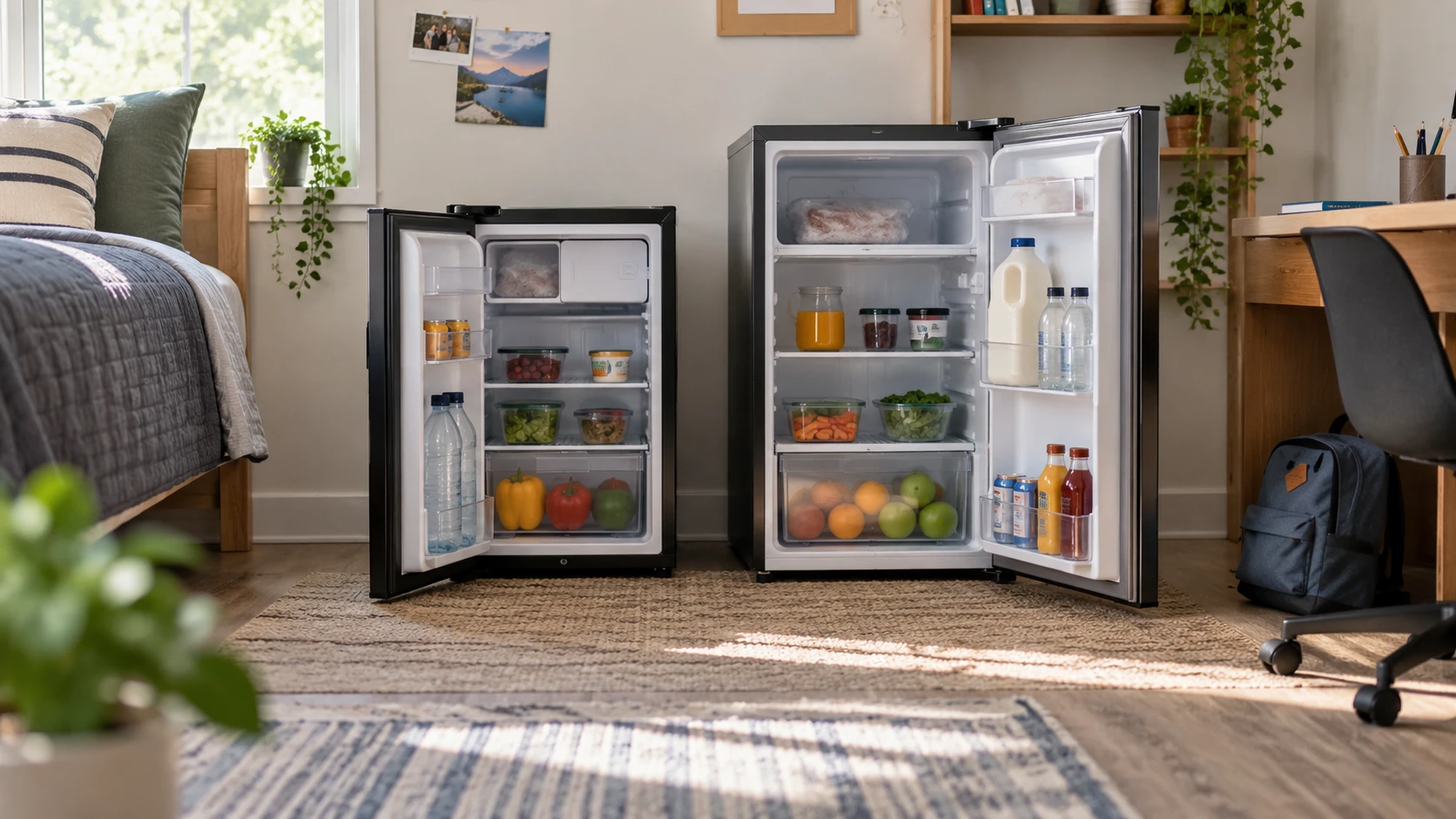 For Resenkos 3.2-cubic-foot mini fridge, weigh listed capacity, door access, shelves, freezer details, temperature claims, energy figures, and saved price.