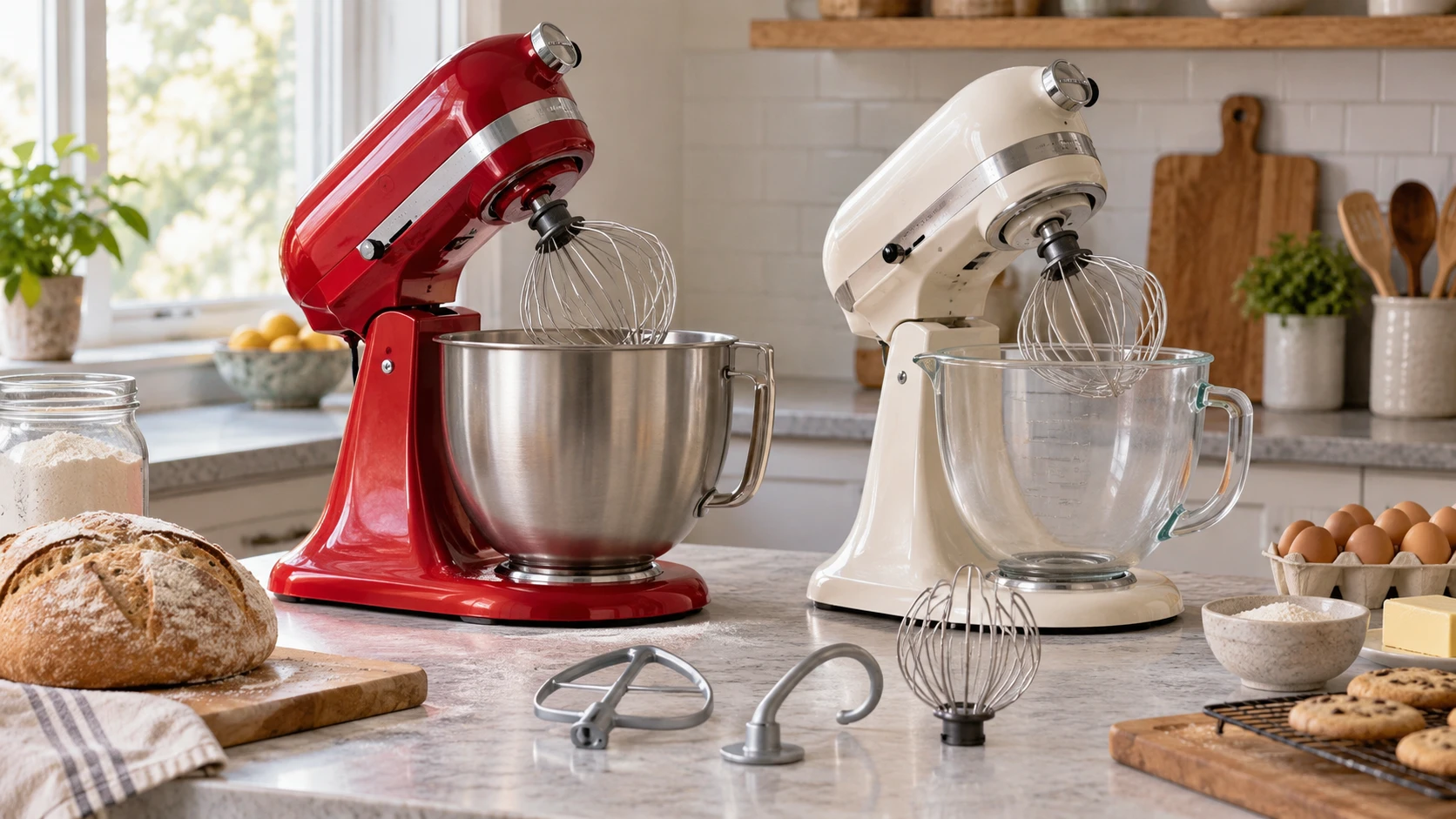 Choosing Costway EP23693RE stand mixer means weighing bowl material, counter clearance, tools and regular batch size.