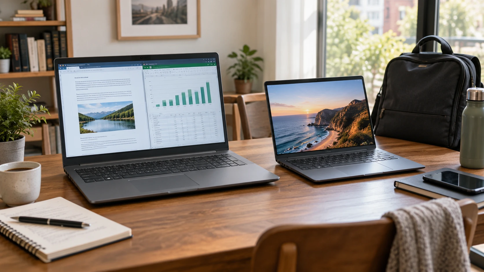 Choosing ASUS VivoBook 17 F1704VAP-SB52 means weighing larger workspace versus a lighter travel setup, ports and calls.