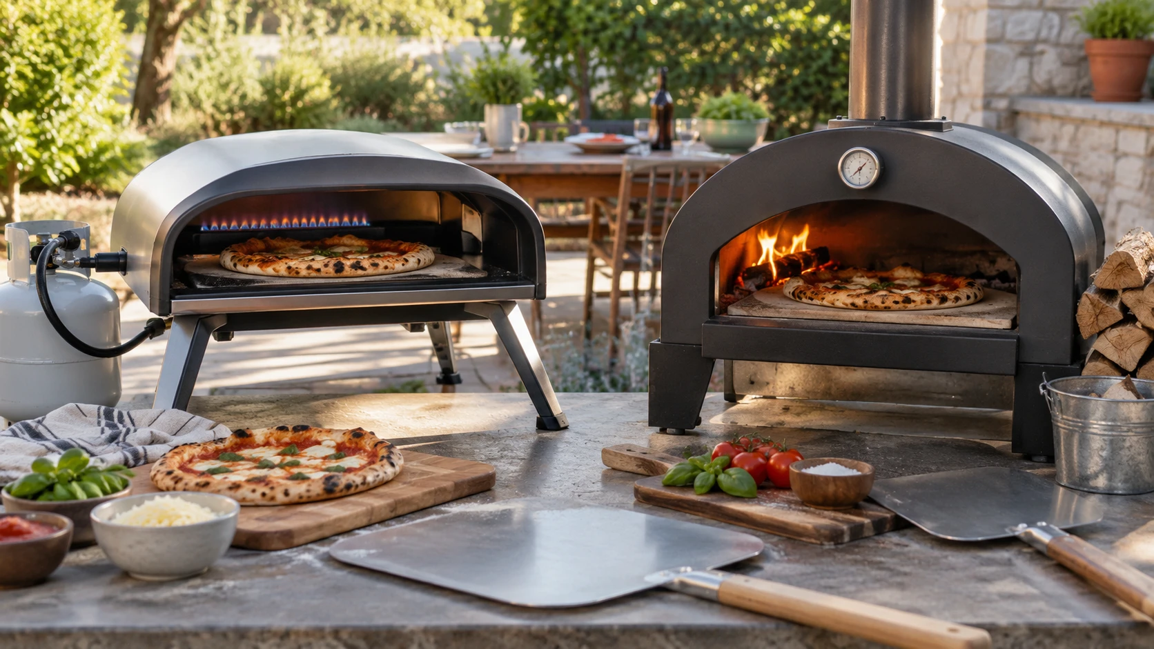 For JuRlvC gas outdoor pizza oven, consider fuel handling, claimed heat and bake times, stone size, included tools, portability, and cooking workflow.