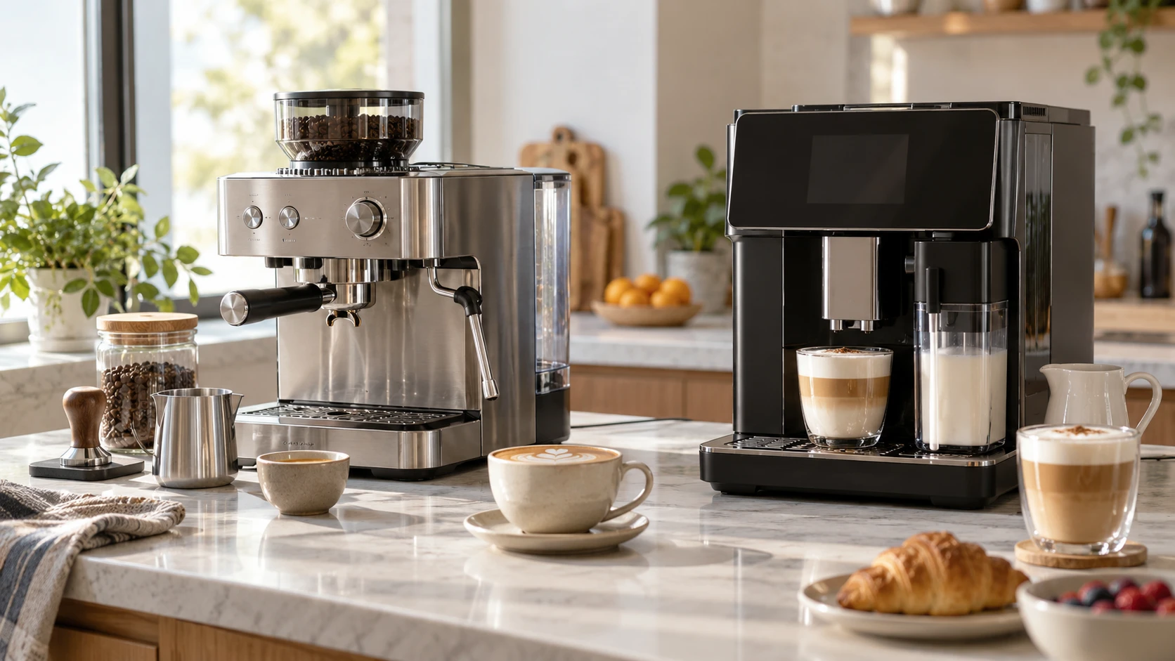 For NEILA grinder espresso machine, consider workflow, milk care, capacity, and saved price.