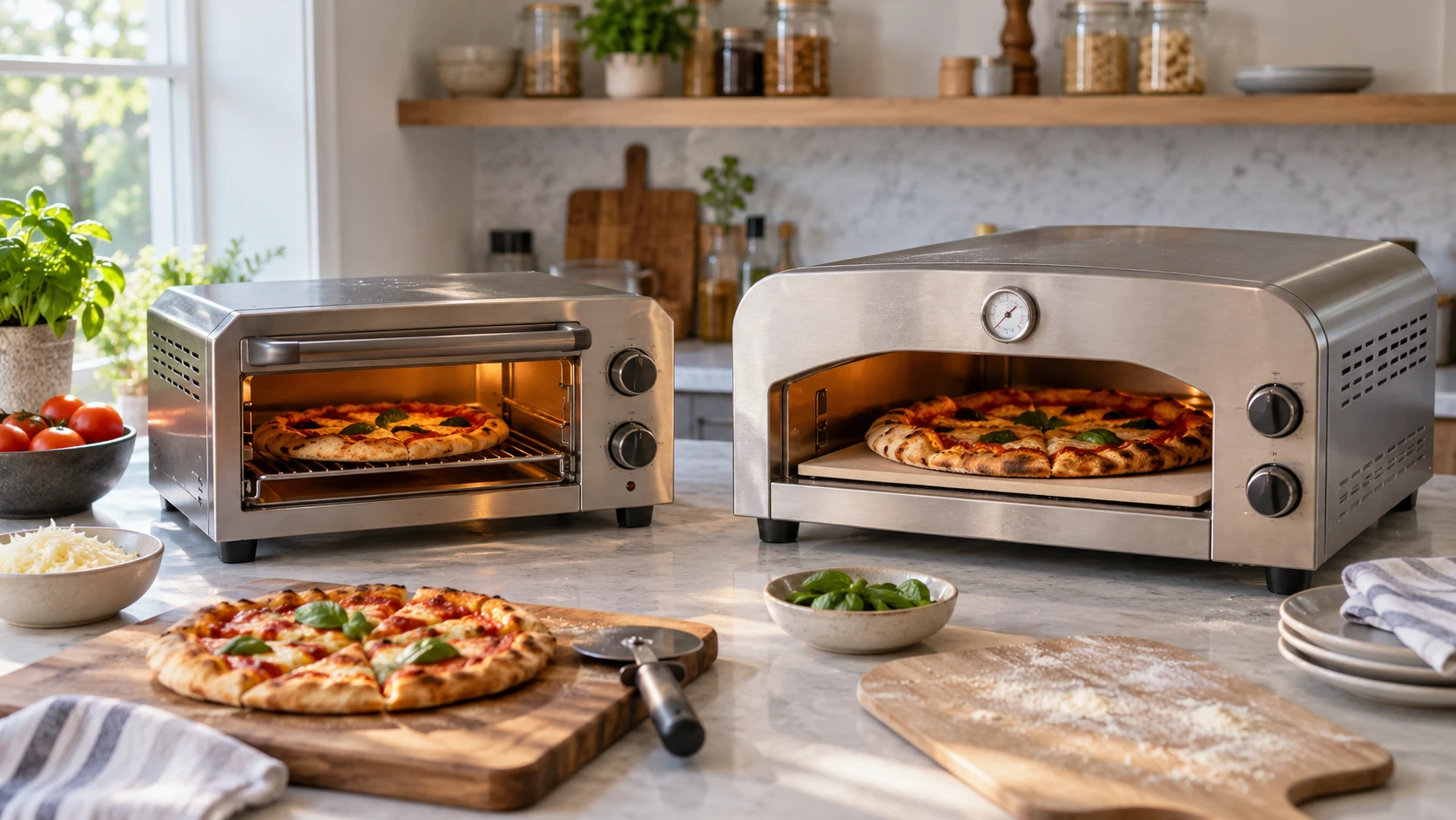 For KFFKFF FY-P0-1 12-inch electric pizza oven, consider pizza and counter fit, heat controls, stone or tray care, plugs, and saved offers.