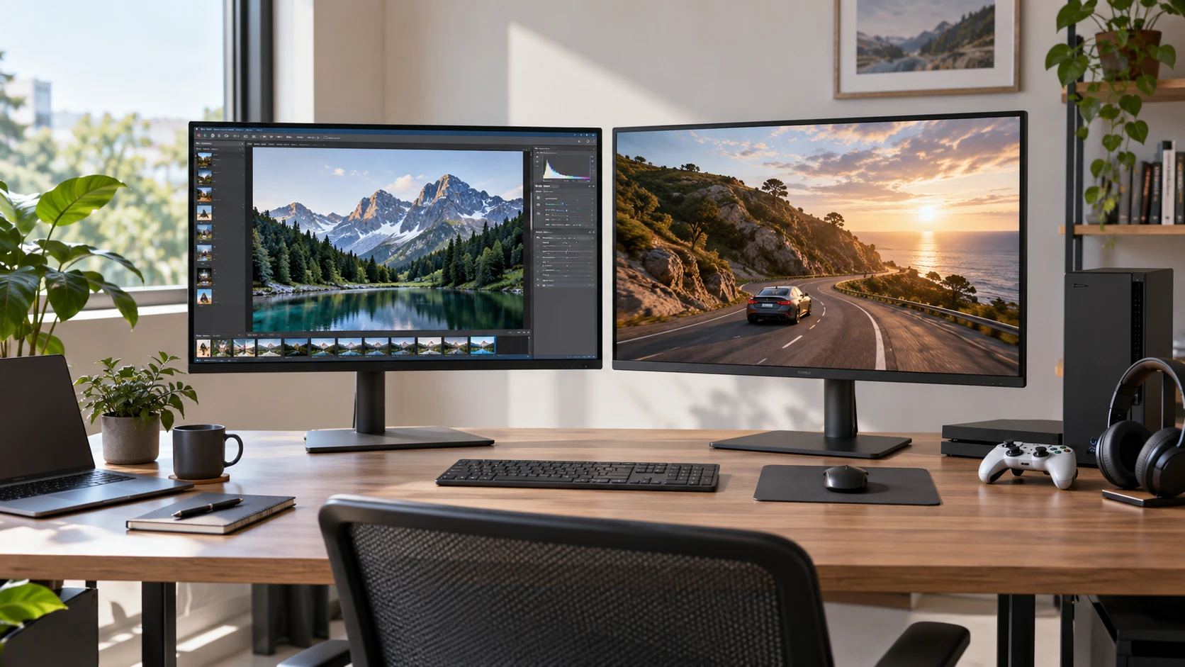 Choosing EVOLVE III X2-32A6V monitor means weighing 4K desk space, input switching, ports and source compatibility.