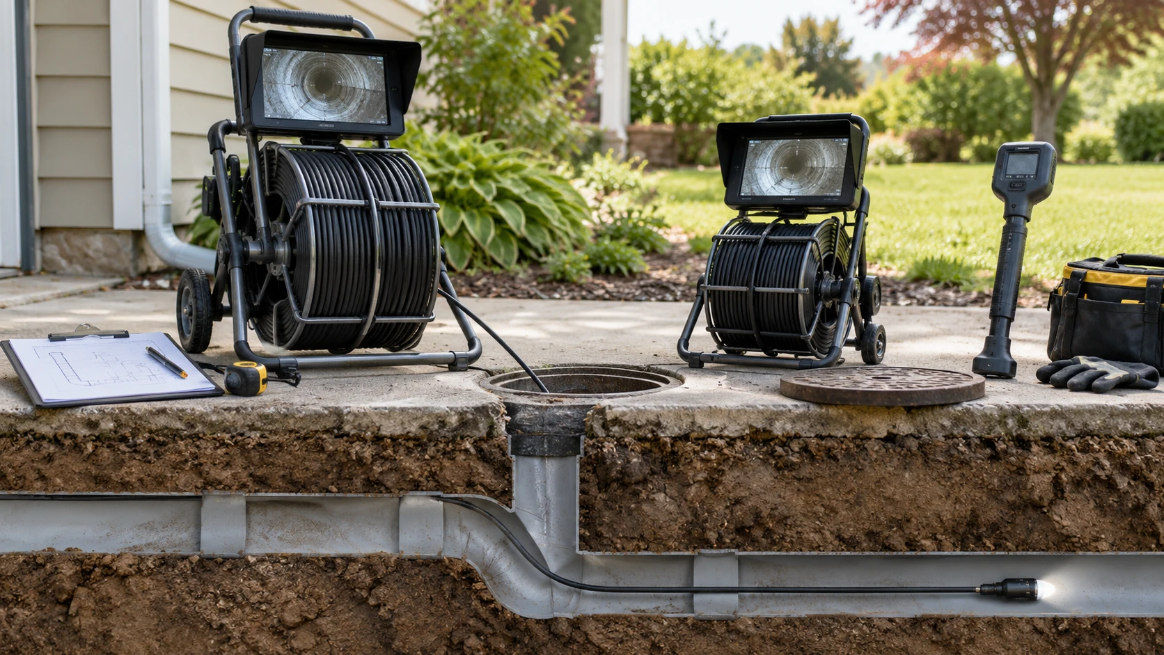 For Huloretions 165-foot self-leveling sewer camera, consider cable reach, pipe fit, distance tracking, recording, battery claims, and locating gear.