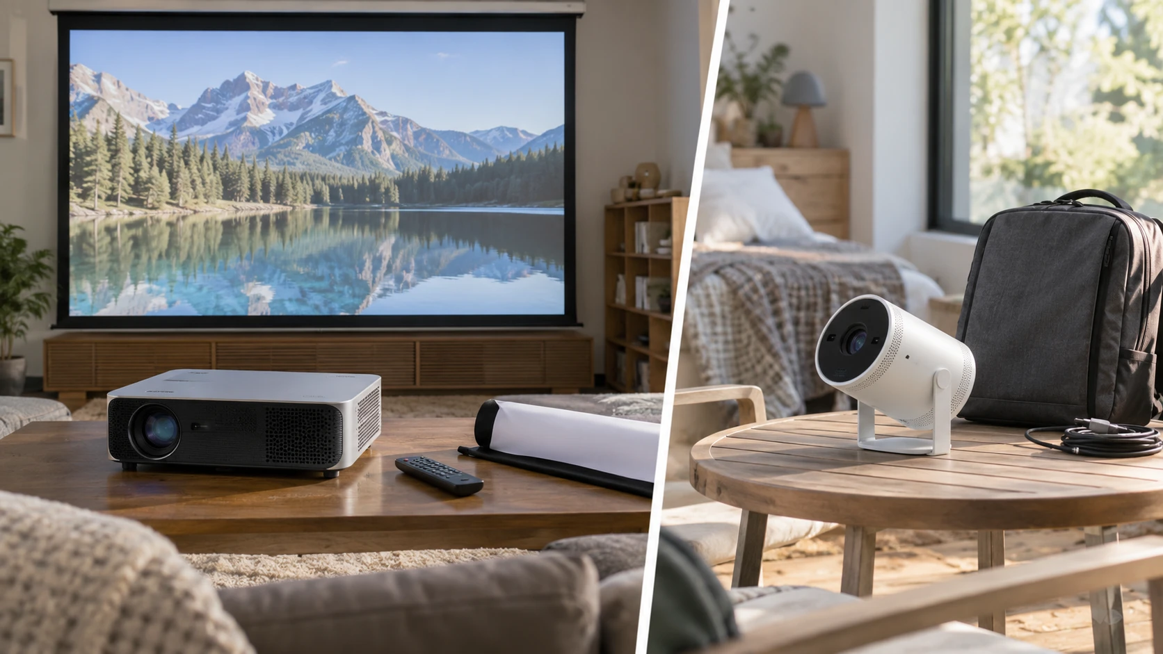For Vankyo V700 PRO projector, weigh picture setup, screen size, sound, included accessories, portable power, and missing brightness evidence.