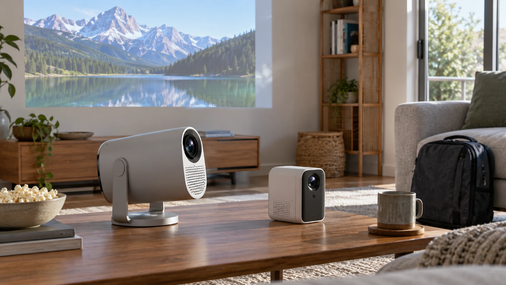 For WheelX IGP1-W home theater projector, weigh image claims, room placement, source devices, portability, sound, and the missing specifications to verify.
