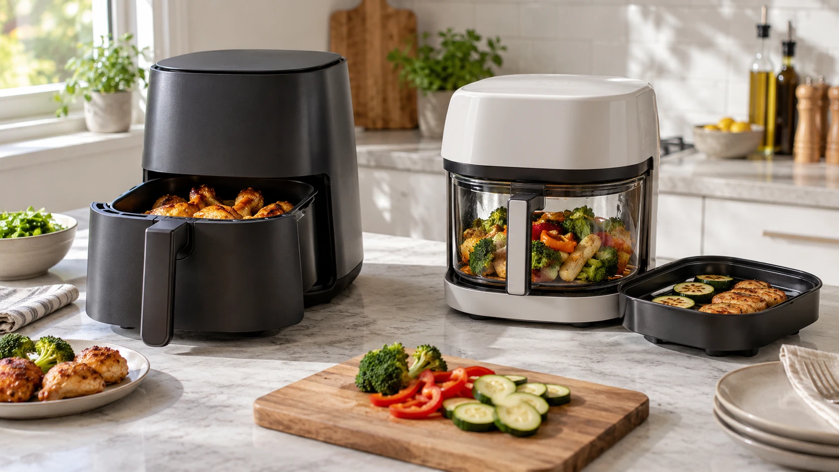 For ZWILLING Electrics 4-qt Air Fryer, weigh bowl and basket layout, cooking modes, controls, cleanup, counter fit, and saved price.