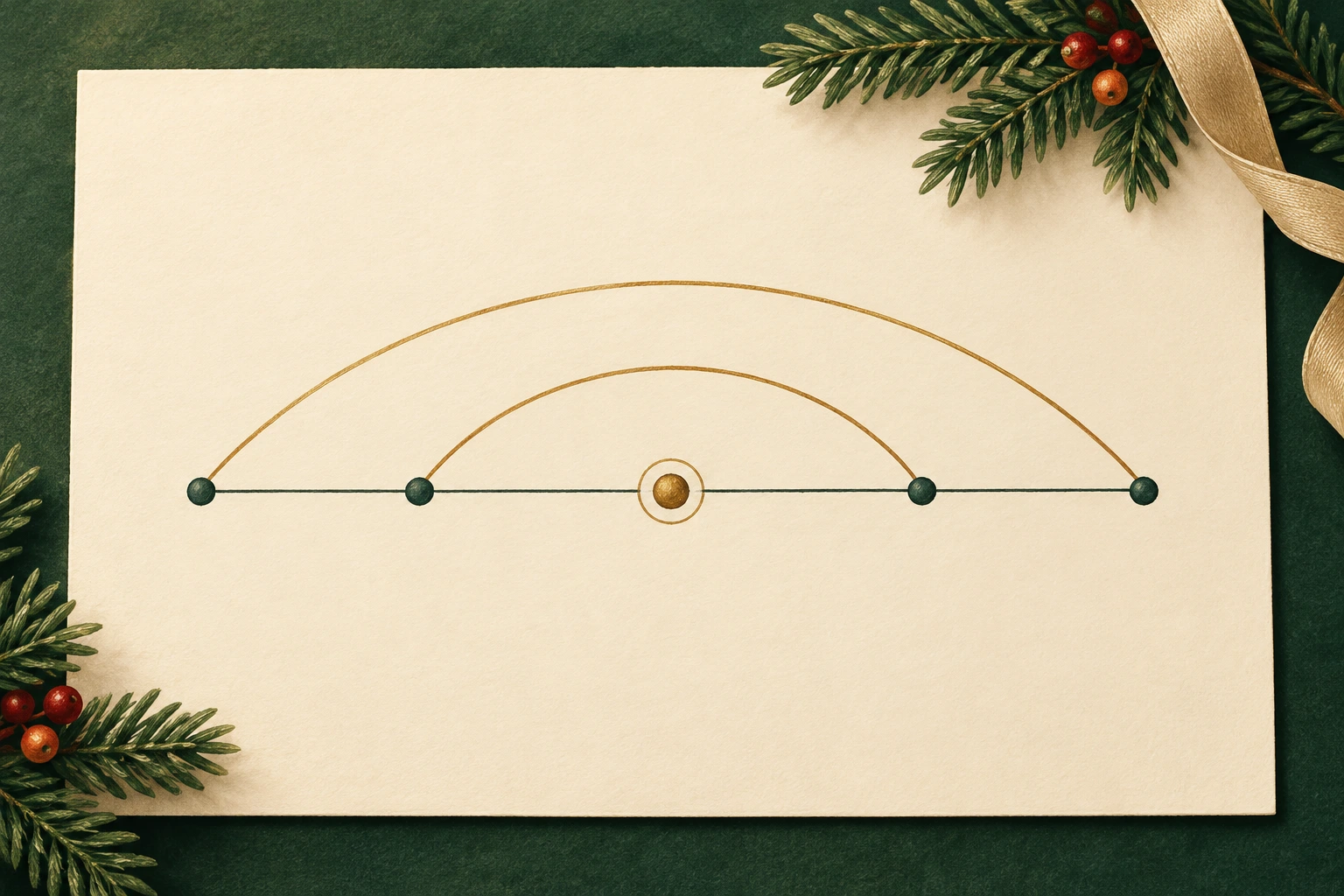 Holiday meeting point uses paired distances to choose the middle location in a fictional line model.